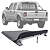 CAPOTA MARITIMA FORD RANGER CABINE DUPLA COM SANTO ANTÔNIO ORIGINAL - Imagem 2