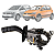 CHAVE DE SETA FOX GOL SAVEIRO VOYAGE CROSS FOX 2009 A 2010 - Imagem 1