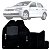JOGO DE TAPETE CARPETE GOL G5 G6 2009 A 2016 - Imagem 1