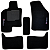 JOGO DE TAPETE CARPETE FIAT PALIO 1996 A 2011 SOFT - Imagem 2
