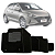 JOGO DE TAPETE CARPETE SOFT NOVO HYUNDAI HB20 2020 EM DIANTE - Imagem 1