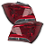 PAR LANTERNA TRASEIRA ONIX LT LTZ 2016 A 2019 BICOLOR FUME - Imagem 2