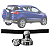ENGATE DE REBOQUE RABICHO FIXO FORD ECOSPORT 2013/.. 400KG - Imagem 1
