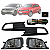KIT FAROL DE MILHA NEBLINA GOL G6 2013/2016 BOT MOD ORIGINAL - Imagem 1