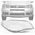 LENTE LISA ACRILICO FAROL FIAT PALIO 2004/2006 LADO DIREITO - Imagem 1