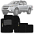 JOGO DE TAPETE CARPETE SOFT CHEVROLET S10 CD 2012/2023 LUXO - Imagem 1