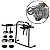SUPORTE TRANSBIKE P/ 2 BIKE ATE 35KG SEDAN E HATCH CARBIKE - Imagem 1