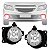 PAR FAROL MILHA AUXILIAR ONIX COBALT SONIC SPIN 2012 A 2014 - Imagem 1