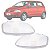 PAR LENTE DE FAROL FOX SPACEFOX CROSSFOX 2008  A 2010 - Imagem 1