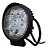 FAROL DE MILHA LED UNIVERSAL 27W 9 LEDS 6000K REDONDO FINO - Imagem 1