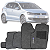 JOGO DE TAPETE CARPETE CINZA POLO HATCH/SEDAN 2007 Á 2015 - Imagem 1
