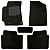 JOGO DE TAPETE CARPETE PRETO KIA CERATO 2009 Á 2013 - Imagem 2