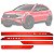 JOGO DE FRISO VW NIVUS VERMELHO SUNSET - Imagem 1