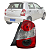 LANTERNA TRASEIRA ETIOS HATCH RE FUME 2013/2018 DIREITO - Imagem 1
