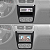 Moldura Painel  Dvd 2 Din Fox Crossfox Spacefox 2013 Preto - Imagem 3