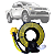 Cinta Airbag Hard Disk L200 Triton Dakar 08/14 Pajero 01/14 - Imagem 1