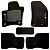 JOGO TAPETE CARPETE FIAT TORO 2016 2017 2018 2019 2020 5PÇS - Imagem 2