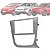MOLDURA PAINEL GOL VOYAGE SAVEIRO G5 2008 Á 2012 2 DIN - Imagem 1