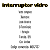 BOTÃO INTERRUPTOR SIMPLES VIDRO ELETRICO PALIO SIENA FIRE - Imagem 5