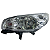 FAROL DIANTEIRO MANUAL CROMADO J3 2011 Á 2013 LADO ESQUERDO - Imagem 4