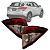 PAR LANTERNA TRASEIRA TOURING HRV 2015 Á 2020 COM LED - Imagem 1