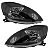 PAR DE FAROL FORD KA 2008 A 2012 MASCARA NEGRA - Imagem 2