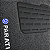 JOGO TAPETE CARPETE PARATI G2 G3 GRAFITE LOGO 5 PEÇAS - Imagem 4
