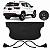 TAMPÃO TAMPA PORTA MALAS BAGAGIO JEEP COMPASS 2016 A 2021 - Imagem 1