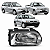 FAROL PRINCIPAL GOL G2 1995 A 99 PARATI SAVEIRO ESPECIAL LD - Imagem 1
