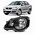 FAROL POLO MANUAL 2007 A 2014 MASCARA NEGRA LADO ESQUERDO - Imagem 1