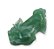 Pingente de pedra natural jade dragão 45x22mm - Imagem 5