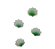 Flor de pedra natural jade 20x24mm - Imagem 1