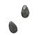 Entremeio de pedra natural gota 30x20mm - Imagem 3