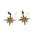 Pingente Estrela 8 Pontas Banhado a Ouro - 28mm - Imagem 1