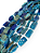 Ágata Azul - Retangular Facetada - Imagem 1