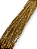 Hematita Dourada  - Quadrado Facetado (Losango) - 3mm - Imagem 1