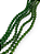 Jade Tingida Verde Musgo Escuro (Leitosa) - Esfera Lisa - Imagem 1