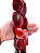 Ágata Vermelha (Tingida) - Chapa Oval - 49x32mm - Imagem 2