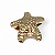 Entremeio Estrela do Mar - Dourada - 14mm - Imagem 1