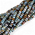 Amazonita Rondel Facetado 10mm - Imagem 1