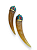 Dente de Resina Tibetano/Nepal - Imagem 4