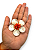 Pingente Flor Madrepérola - 57mm - Imagem 4