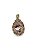 Pingente Medalha Flor Esmaltada - Imagem 2