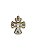 Pingente Crucifixo Esmaltado - Imagem 1