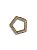 Fecho Cravejado Micro Zircônia Dourado - Imagem 1