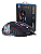 Mouse Gamer Hoopson Galaxy Gti 100 Rgb Light Usb Interface - Imagem 1