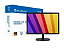 Monitor Bluecase 21.5 Full HD,  HDMI/VGA - Imagem 1