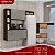 Cozinha Compacta Suspensa 6 Portas e 1 Gaveta 163cm Isis - Imagem 5