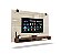 Painel para Tv até 60 Polegadas Max Off White / Branco / Preto / Nogal - Imagem 4
