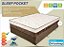 Cama Box Queen Size Sleep Pocket Ortosleep Sleep Pocket -158cm×198cm (Molas Pocket) - Imagem 3